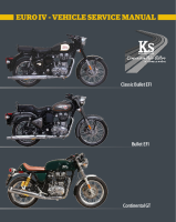 Royal Enfield 500 Classic Bullet Continental - Service manual 2020 EN
